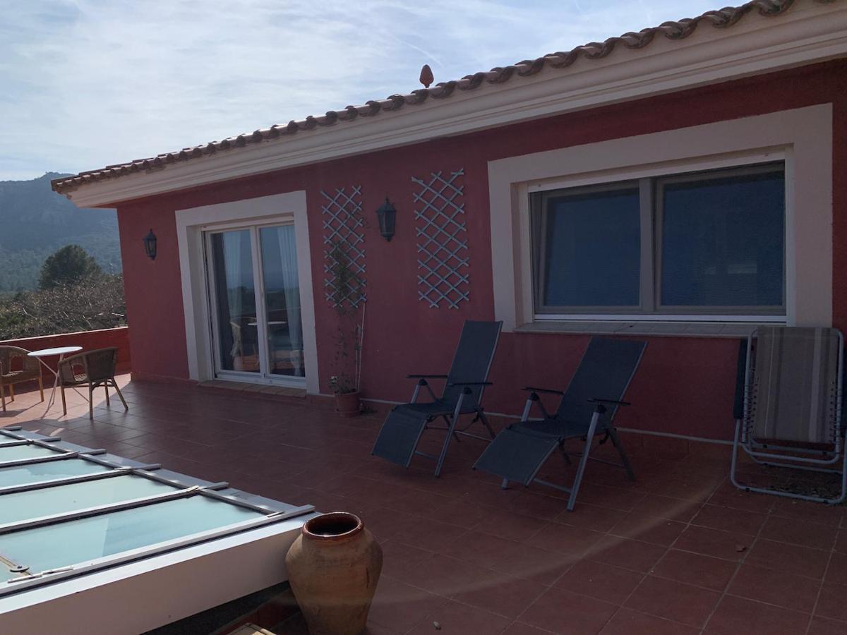 Vilanova de Escornalbou L'Albaida, Tranquility, Views Of Sea And Mountains 아파트 외부 사진