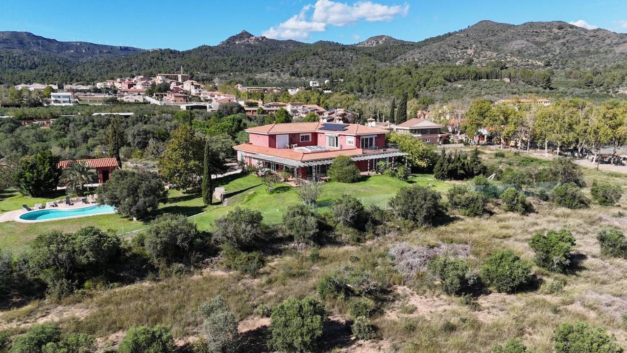Vilanova de Escornalbou L'Albaida, Tranquility, Views Of Sea And Mountains 아파트 외부 사진