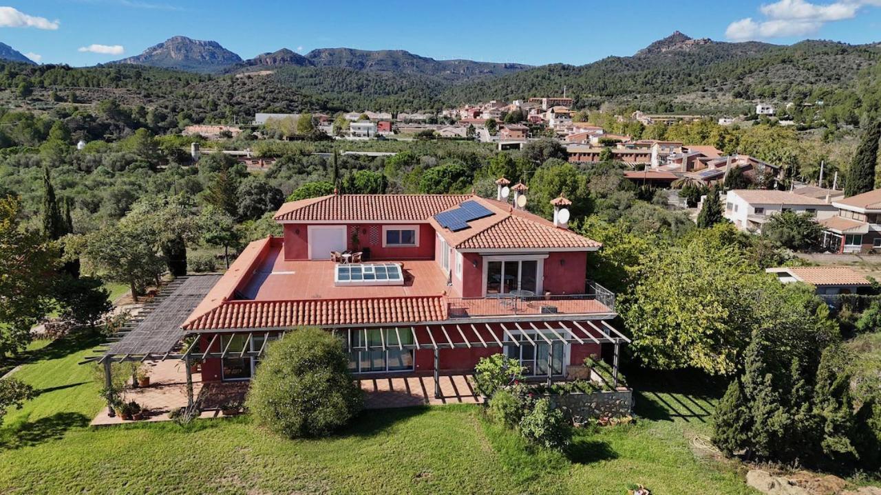 Vilanova de Escornalbou L'Albaida, Tranquility, Views Of Sea And Mountains 아파트 외부 사진